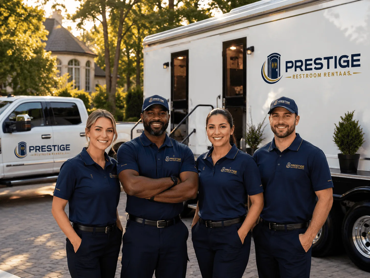 Trusted Luxury Portable Restrooms company in Campus, IL